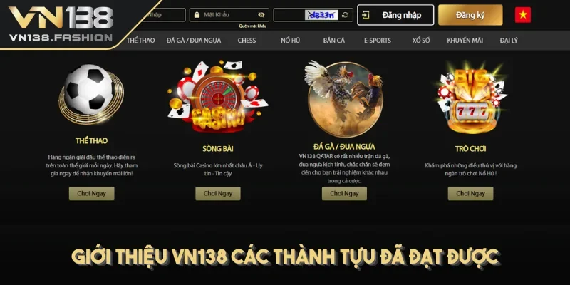 Giới thiệu VN138 các thành tựu đã đạt được